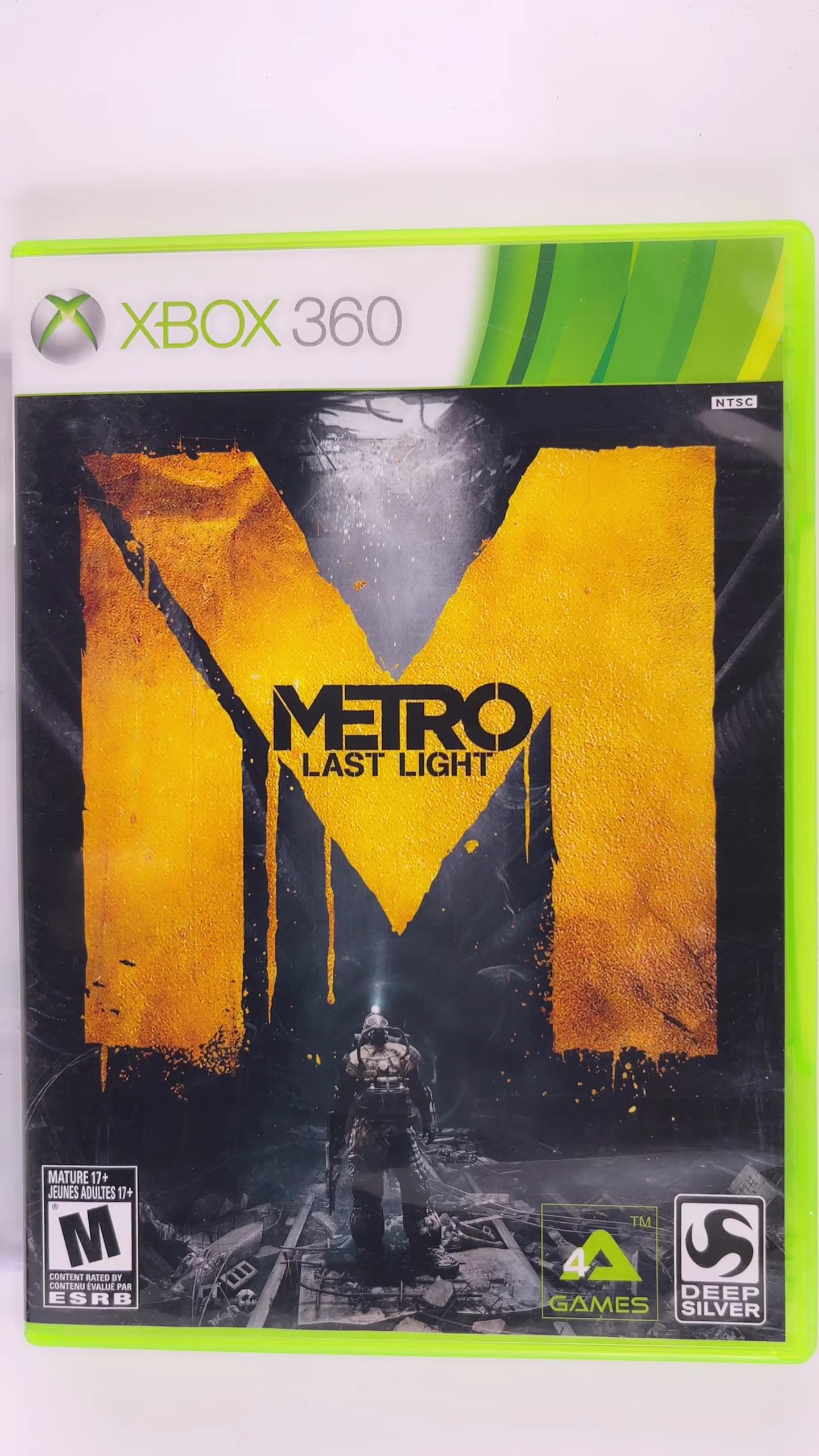 Metro: Last Light (Microsoft Xbox 360, 2013) - CIB 816819010945 | eBay